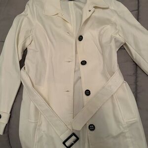 Jules & Leopold Cream Trench Coat
